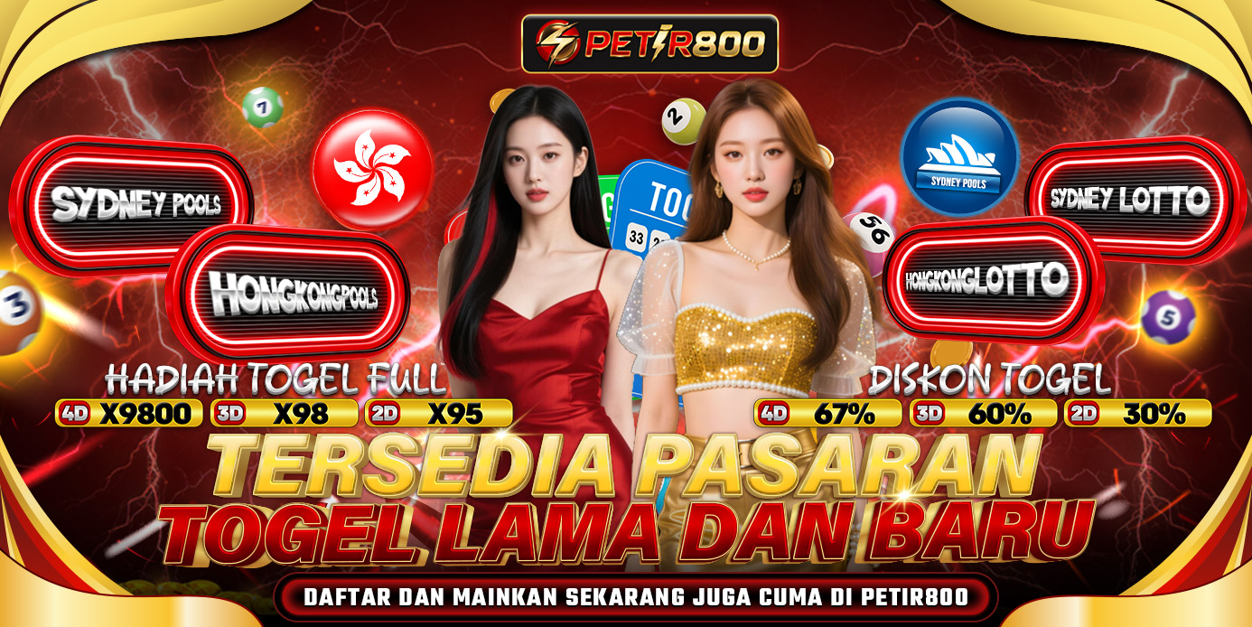 PETIR800 – Pasaran Togel Lengkap dengan Diskon Besar & Hadiah Tertinggi