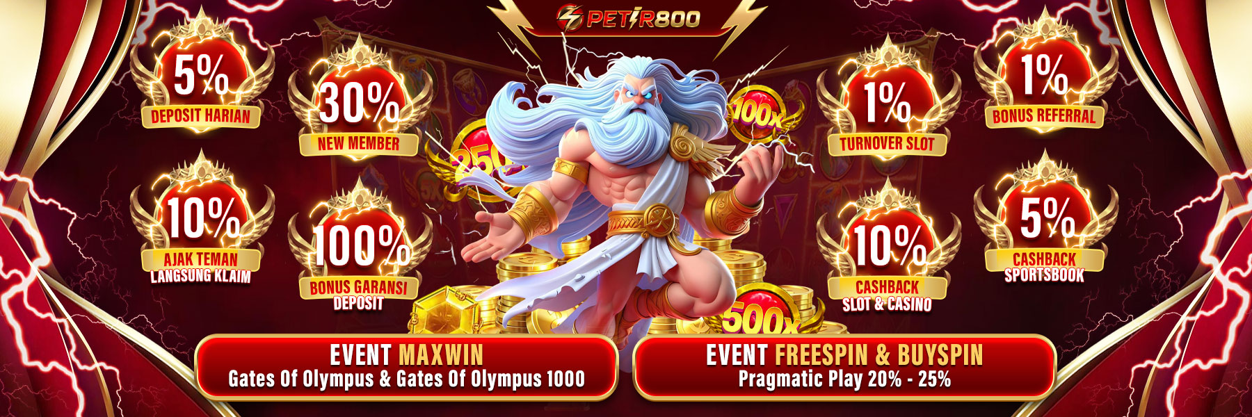 EVENT MAXWIN DAN FREESPIN PETIR800